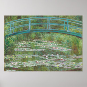 Claude Monet   The Japanese Footbridge, 1899 Poster