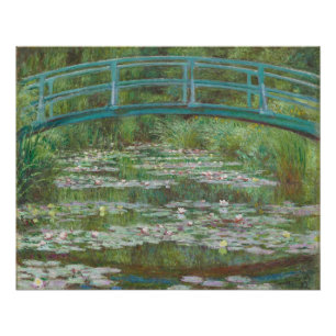 Claude Monet   The Japanese Footbridge, 1899 Poster