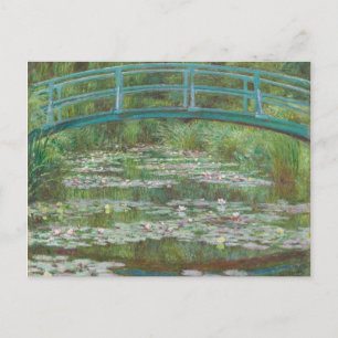 Claude Monet The Japanese Footbridge, 1899 Postkarte