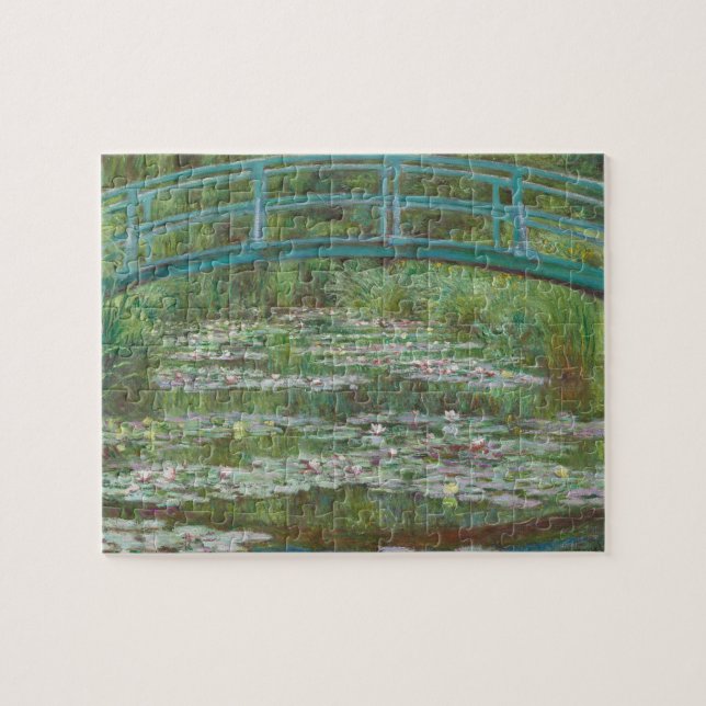 Claude Monet | The Japanese Footbridge, 1899 Puzzle (Horizontal)