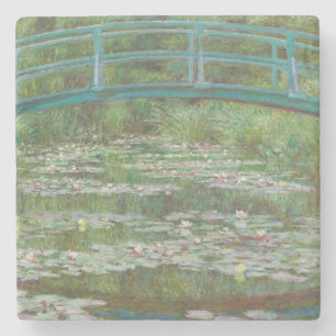 Claude Monet The Japanese Footbridge, 1899 Steinuntersetzer