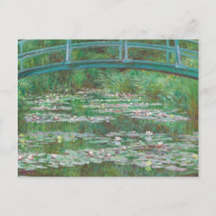 Claude Monet - The Japanese Footbridge Feiertagspostkarte