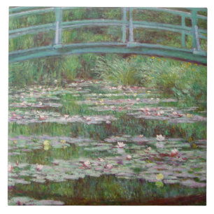 Claude Monet - The Japanese Footbridge Fliese