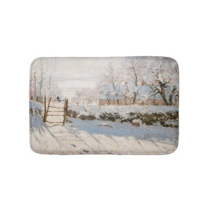 Claude Monet - The Magpie Badematte