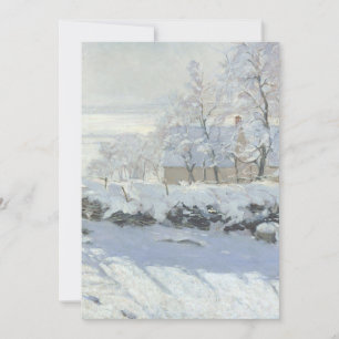 Claude Monet The Magpie Einladung