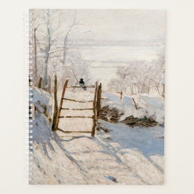 Claude Monet - The Magpie Planer (Vorderseite)
