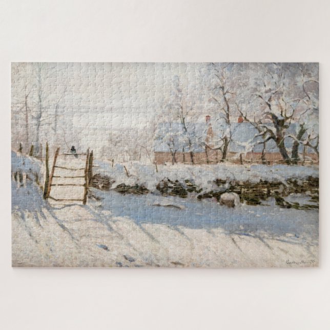 Claude Monet - The Magpie Puzzle (Horizontal)