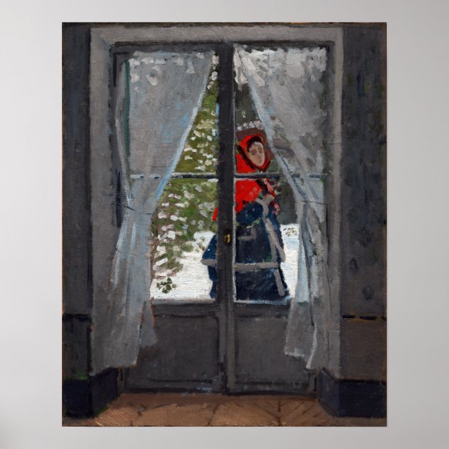 Claude Monet The Red KerChief Poster (Vorne)