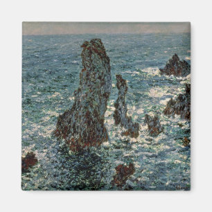Claude Monet The Rocks at Belle-Ile, 1886 Magnet
