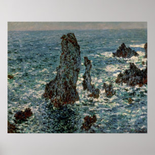 Claude Monet   The Rocks at Belle-Ile, 1886 Poster