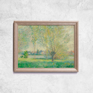 Claude Monet The Willows Die alte Kunst Frankreich Poster