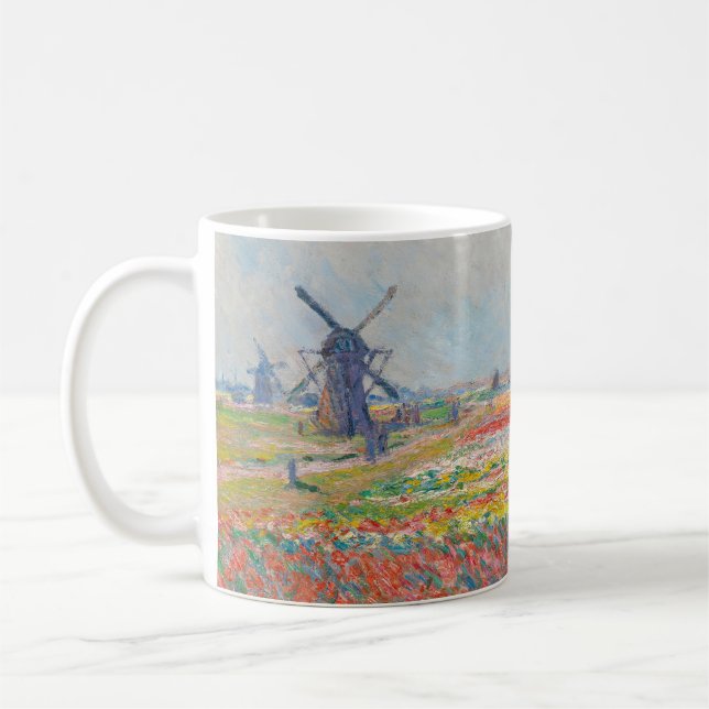 Claude Monet - Tulip Fields bei Den Haag Kaffeetasse (Links)