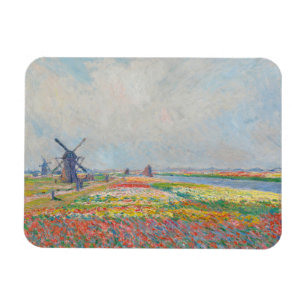 Claude Monet - Tulip Fields bei Den Haag Magnet