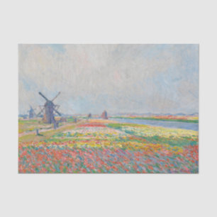Claude Monet - Tulip Fields bei Den Haag Seidenpapier