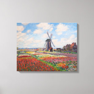 Claude Monet - Tulpenfeld in Holland Leinwanddruck