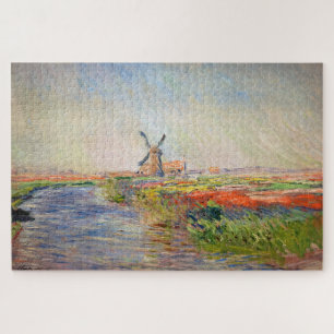 Claude Monet - Tulpenfeld in Holland Puzzle