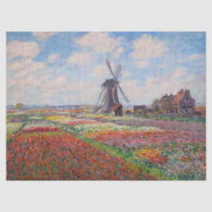 Claude Monet - Tulpenfeld in Holland Seidenpapier