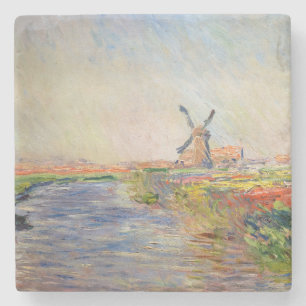 Claude Monet - Tulpenfeld in Holland Steinuntersetzer
