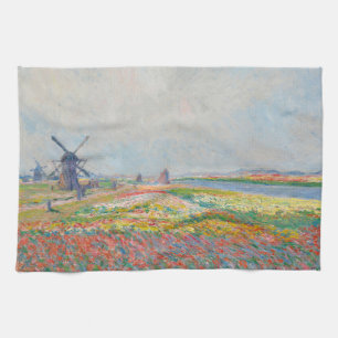 Claude Monet - Tulpenfelder in der Nähe von Den Ha Geschirrtuch