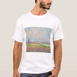 Claude Monet - Tulpenfelder in der Nähe von Den Ha T-Shirt