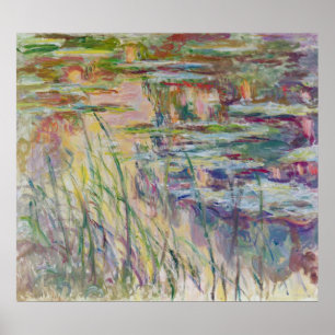 Claude Monet   Überlegungen zum Wasser, 1917 Poster