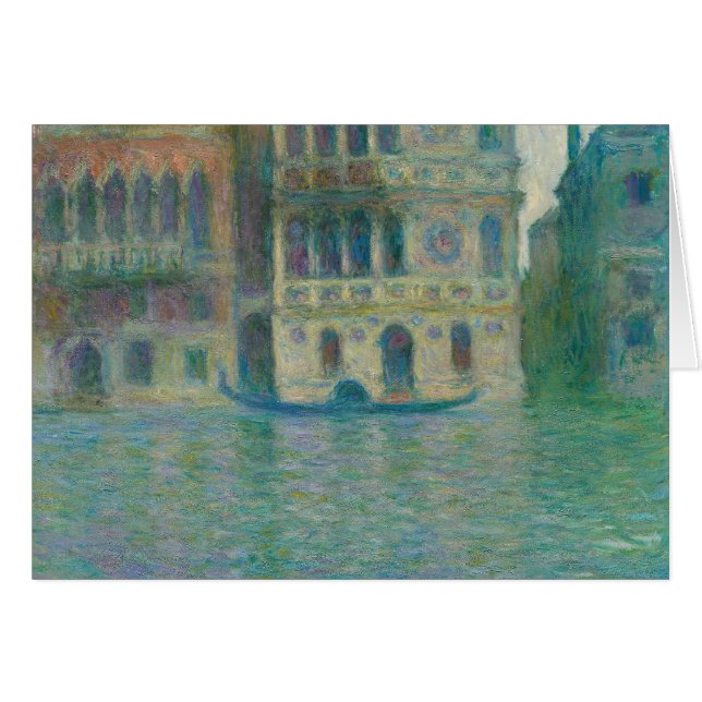 Claude Monet - Venedig, Palazzo Dario (Vorderseite (Horizontal))