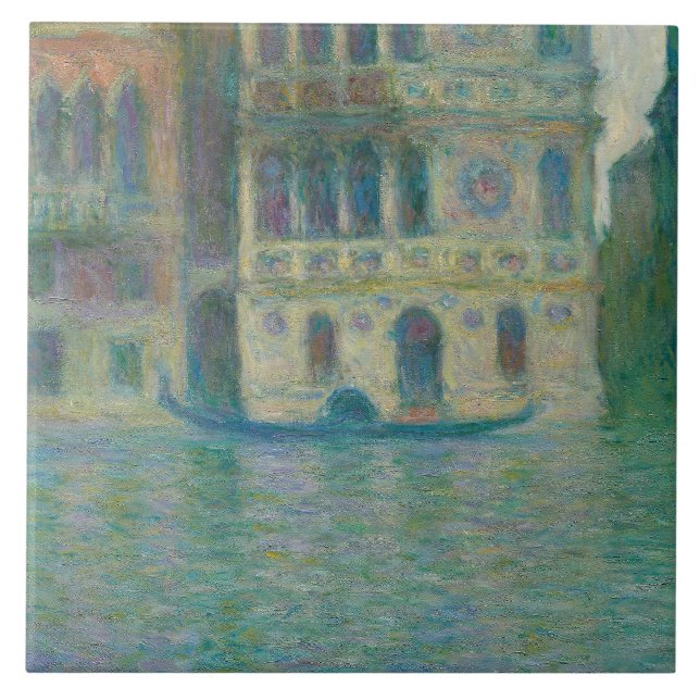 Claude Monet - Venedig, Palazzo Dario Fliese (Vorderseite)