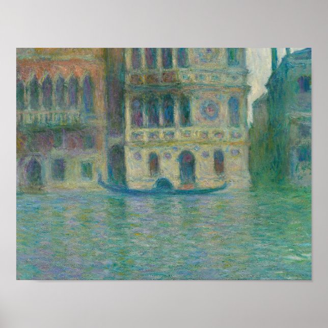 Claude Monet - Venedig, Palazzo Dario Poster (Vorne)