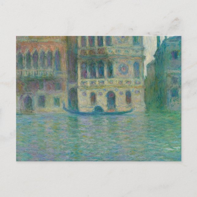 Claude Monet - Venedig, Palazzo Dario Postkarte (Vorderseite)