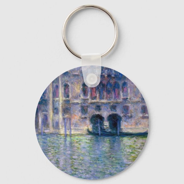 Claude Monet Venice Schlüsselanhänger (Vorderseite)