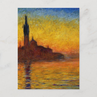 Claude Monet // Venice Twilight Postkarte