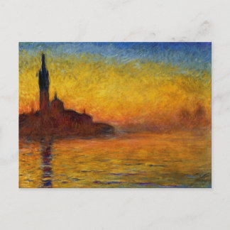 Claude Monet // Venice Twilight Postkarte