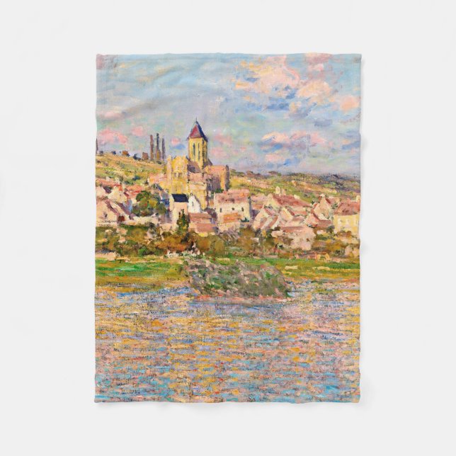 Claude Monet - Vetheuil Fleecedecke (Vorderseite)