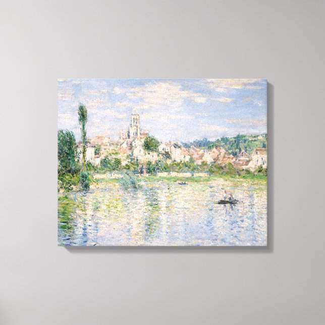Claude Monet - Vetheuil im Sommer Leinwanddruck (Vorderseite)