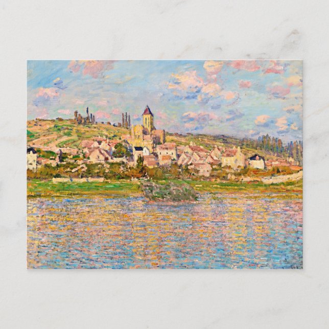 Claude Monet - Vetheuil Postkarte (Vorderseite)