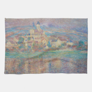 Claude Monet - Vetheuil, Sonnenuntergang Geschirrtuch