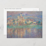 Claude Monet - Vetheuil, Sunset Postkarte<br><div class="desc">Vetheuil,  Sunset / Vetheuil,  Soleil Couchant - Claude Monet,  1900-01</div>