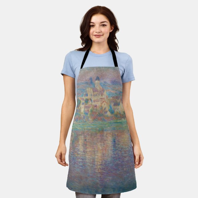 Claude Monet - Vetheuil, Sunset Schürze (Getragen)