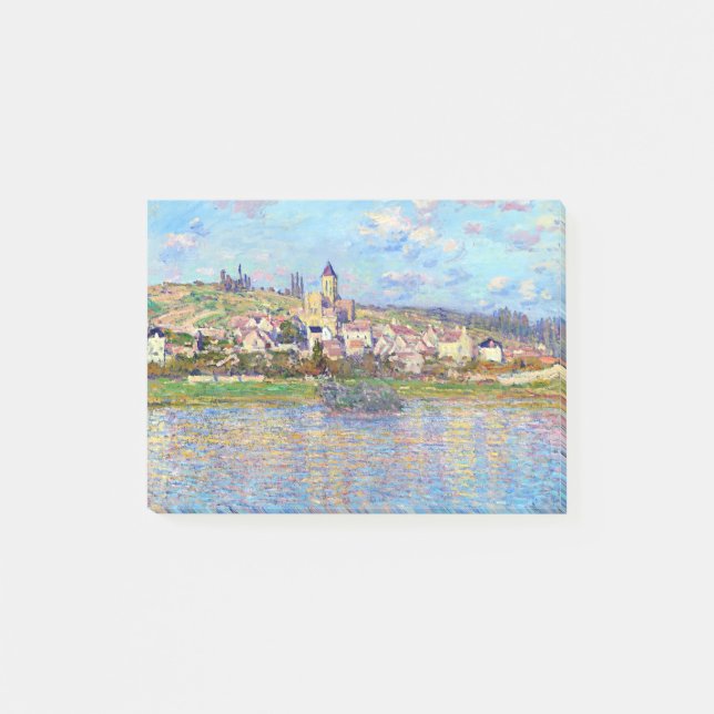 Claude Monet Vetheul Post-it Klebezettel (Vorderseite)