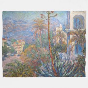 Claude Monet - Villas in Bordighera Fleecedecke