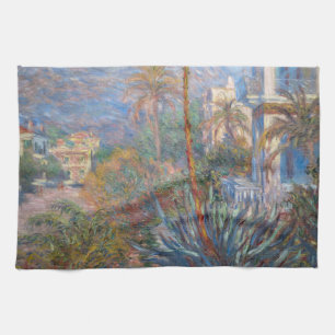 Claude Monet - Villas in Bordighera Geschirrtuch