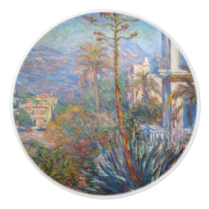 Claude Monet - Villas in Bordighera Keramikknauf