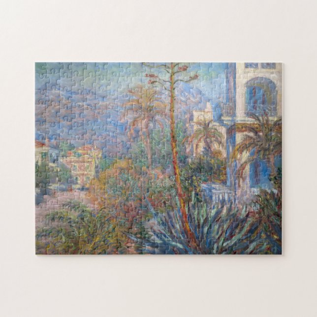 Claude Monet - Villas in Bordighera Puzzle (Horizontal)