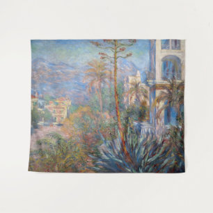 Claude Monet - Villas in Bordighera Wandteppich