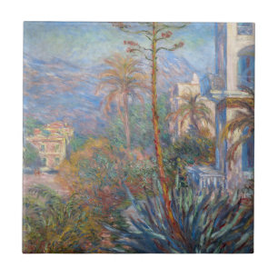 Claude Monet - Villen in Bordighera Fliese