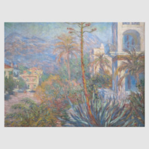Claude Monet - Villen in Bordighera Seidenpapier