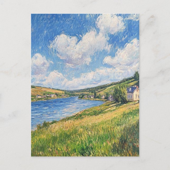 Claude Monet Vintag Postcard Postkarte (Vorderseite)