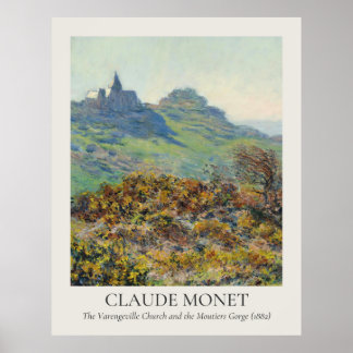 Claude Monet Vintag Wall Art 11x14 Verhältnis Poster