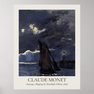 Claude Monet Vintag Wall Art 11x14 Verhältnis Poster