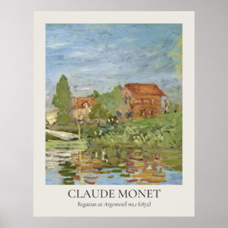 Claude Monet Vintag Wall Art 11x14 Verhältnis Poster
